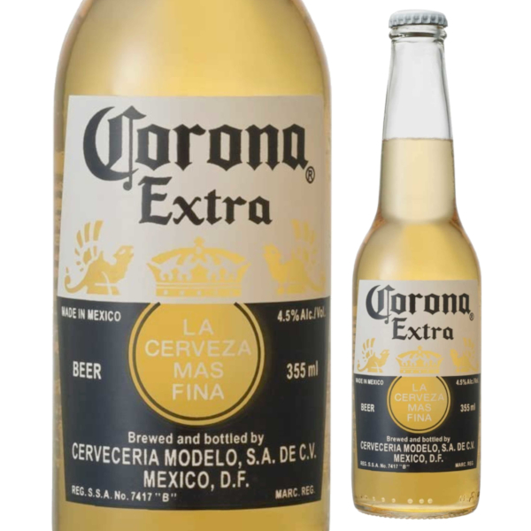 酒やビック店ビール 輸入ビール コロナ エキストラボトル 355ml×24本(1