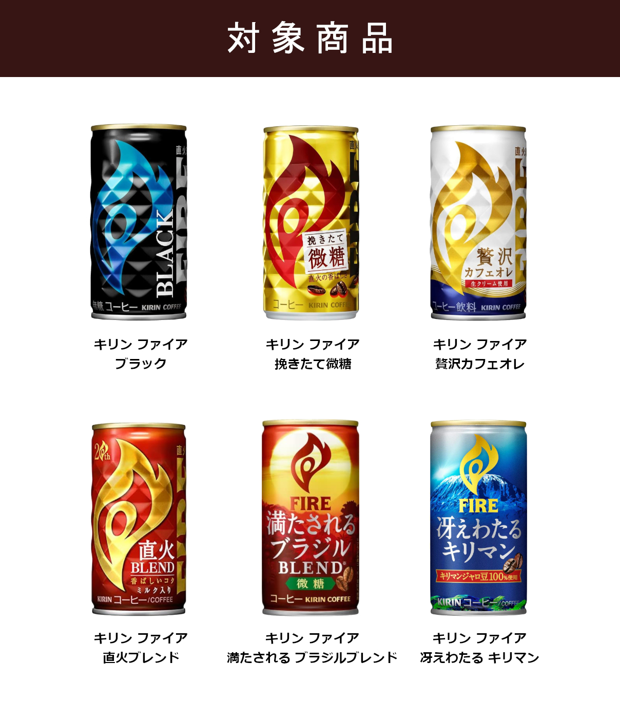 FIRE キリン ファイア 選べる よりどり セット 缶コーヒー 185ml×60本