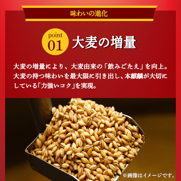 本麒麟 キリン ビール500ml×24本 発泡酒新ジャンル キリン（KIRIN） 本麒麟 500ml 24本 キリンビール ビール 新ジャンル