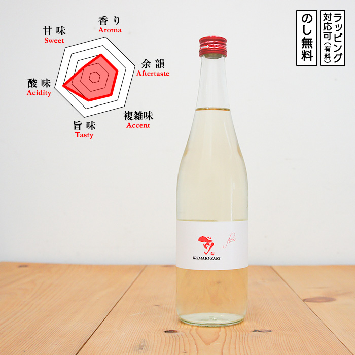 古伊万里 前 日本酒 純米 flow 720　 　 Koimari saki こいまりさき フロウ 夏酒 限定品　  (佐賀県／古伊万里酒造) 　 歳暮 ギフト プレゼント のし無料 | 