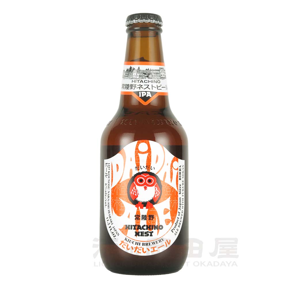 常陸野ネスト だいだいエール 330ml　 ひたちのねすと クラフトビール　 (茨城県／木内酒造)　 ギフト プレゼント のし無料 | 