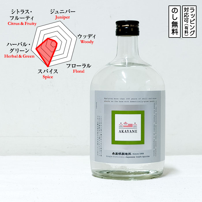 レア！赤山椒タイプAKAYANE スピリッツ 720ml 15% 赤屋根 AKAYANE 山椒 スピリッツ 720ml Sansho Craft Spirits 赤屋根