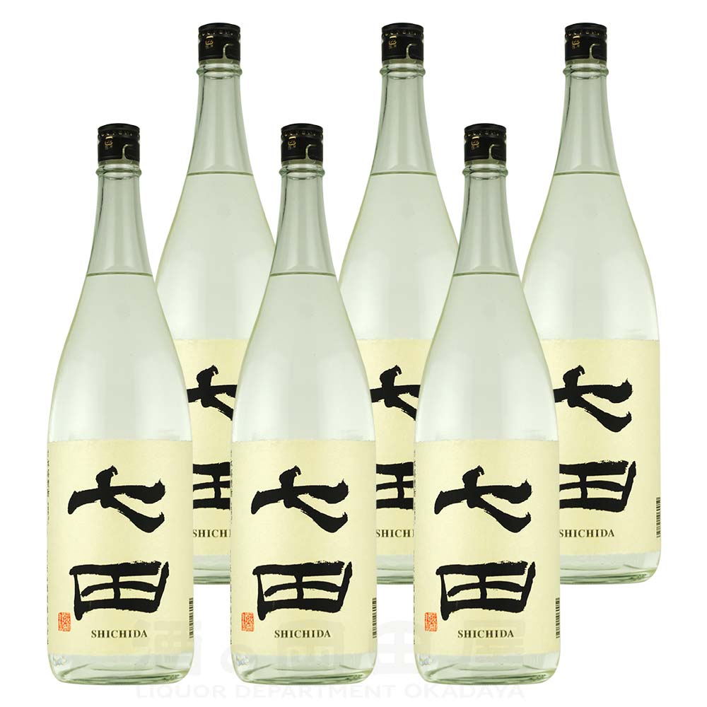 七田 吟醸粕取焼酎 6本セット 25度 1800　 Shichida しちだ ぎんじょうかすとり　 (佐賀県／天山酒造) | 