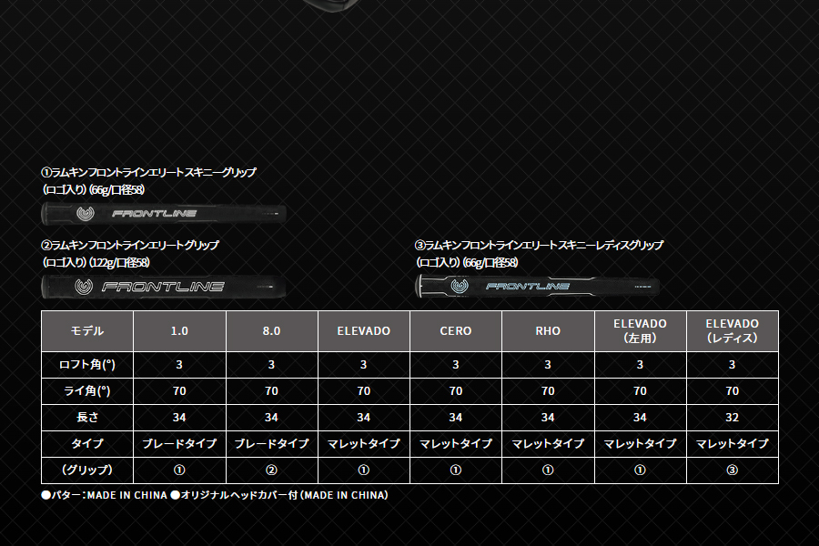 クリーブランド FRONTLINE ELITE（フロントラインエリート） パター