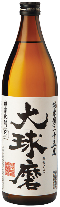 6/5限定P5倍 球磨焼酎 大球磨 純米製二十五度 900ml 熊本県 恒松