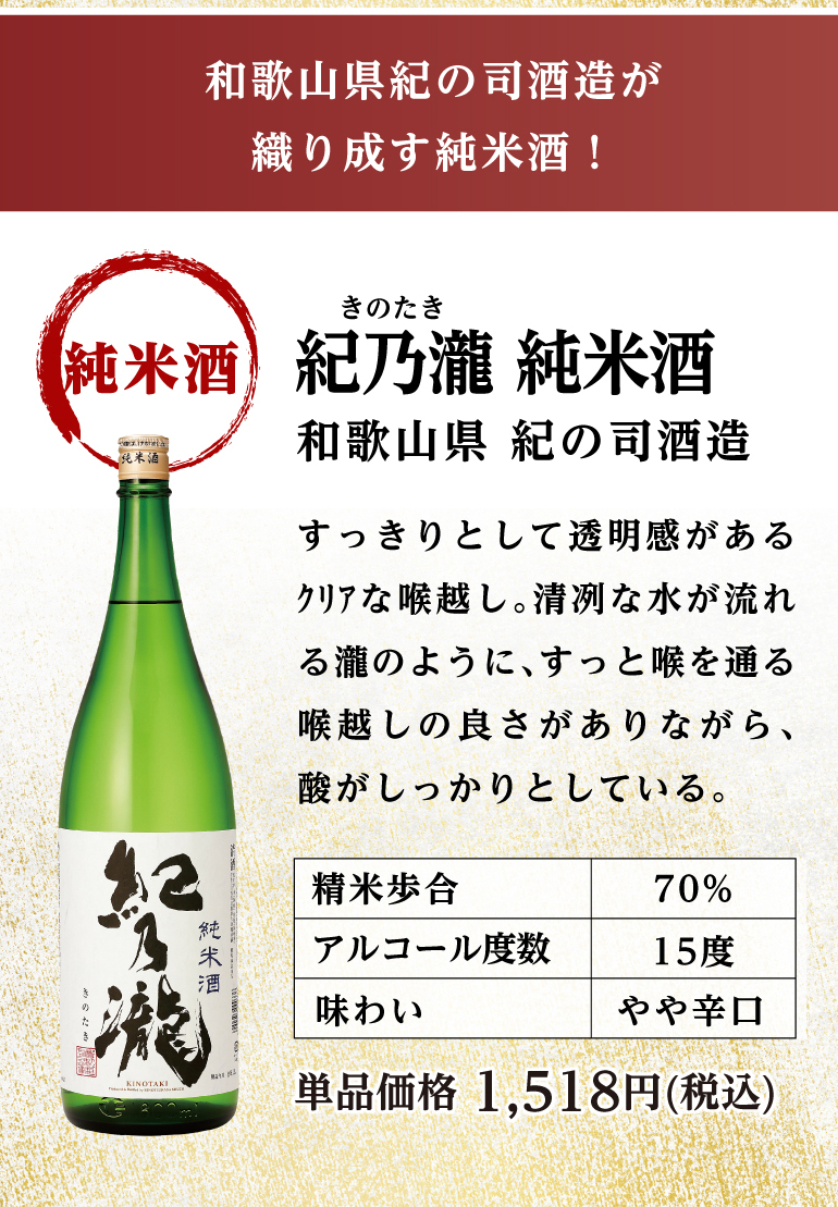 純米酒6本セット