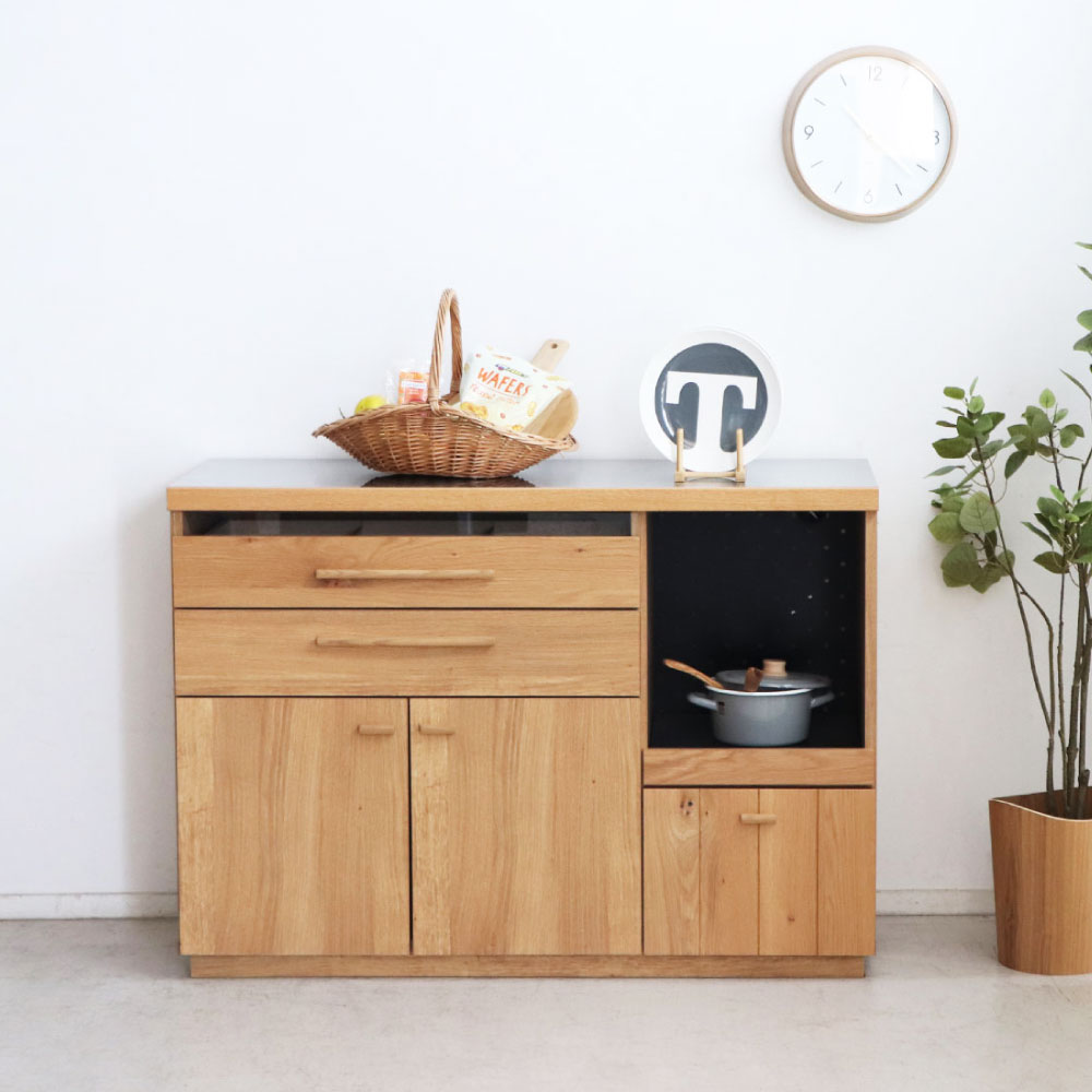 東馬（Tohma） ハウタ 120 カウンター キッチンボード 棚 キッチン