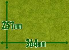雲竜紙　草色サイズ