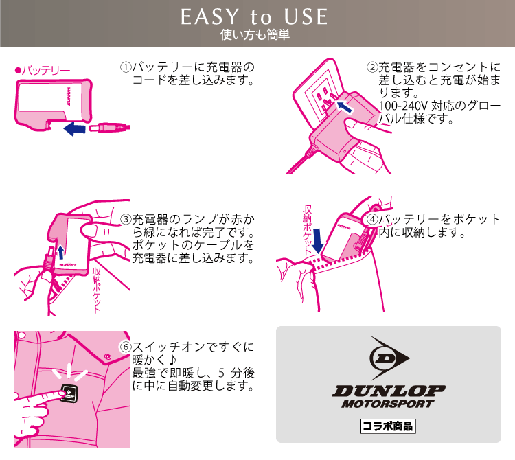 ヒートベスト ぬくさに首ったけ ヒーター内蔵あったかベンチコート