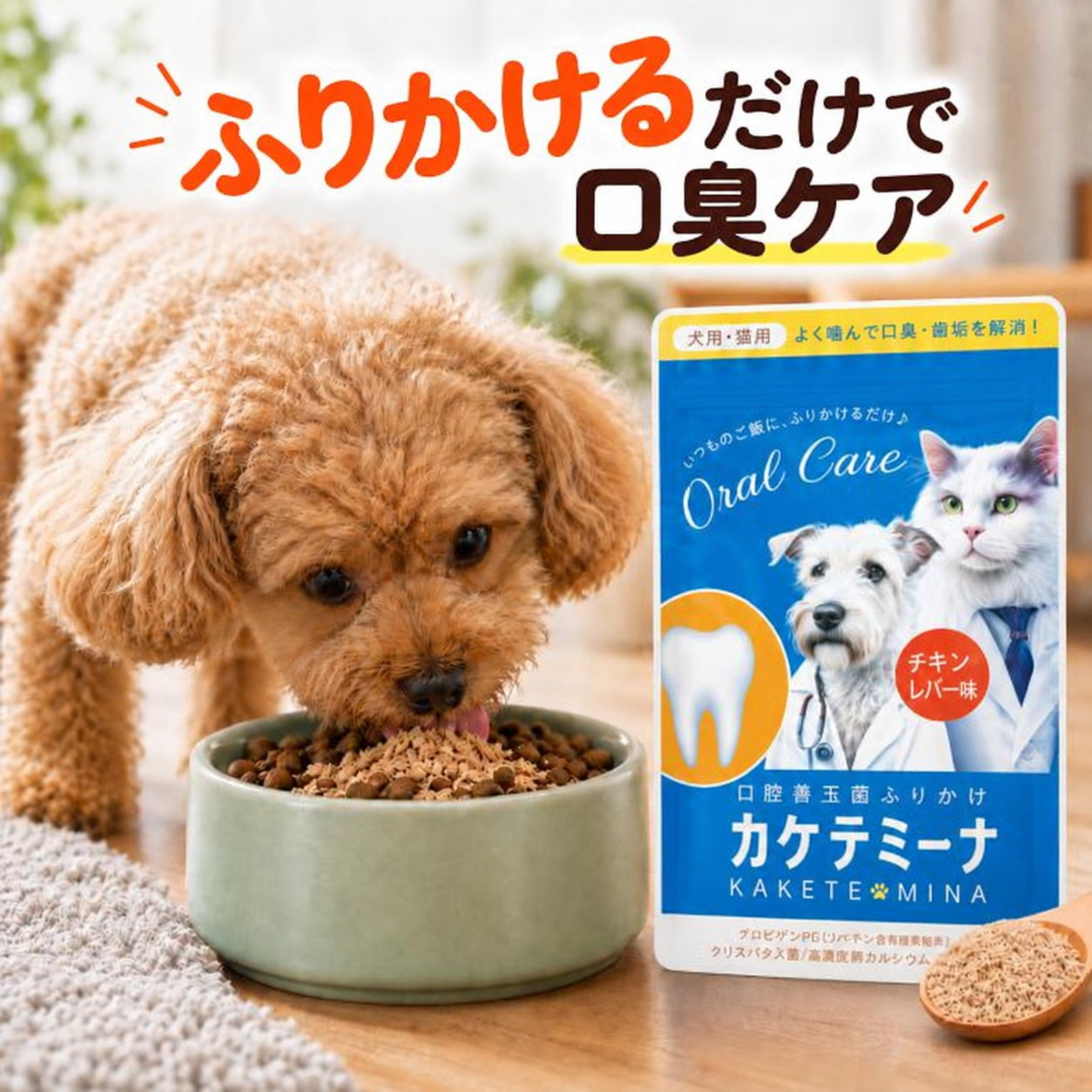 犬 歯磨き 猫 デンタルケア 歯石 歯垢 口臭 歯磨きガム サプリ猫