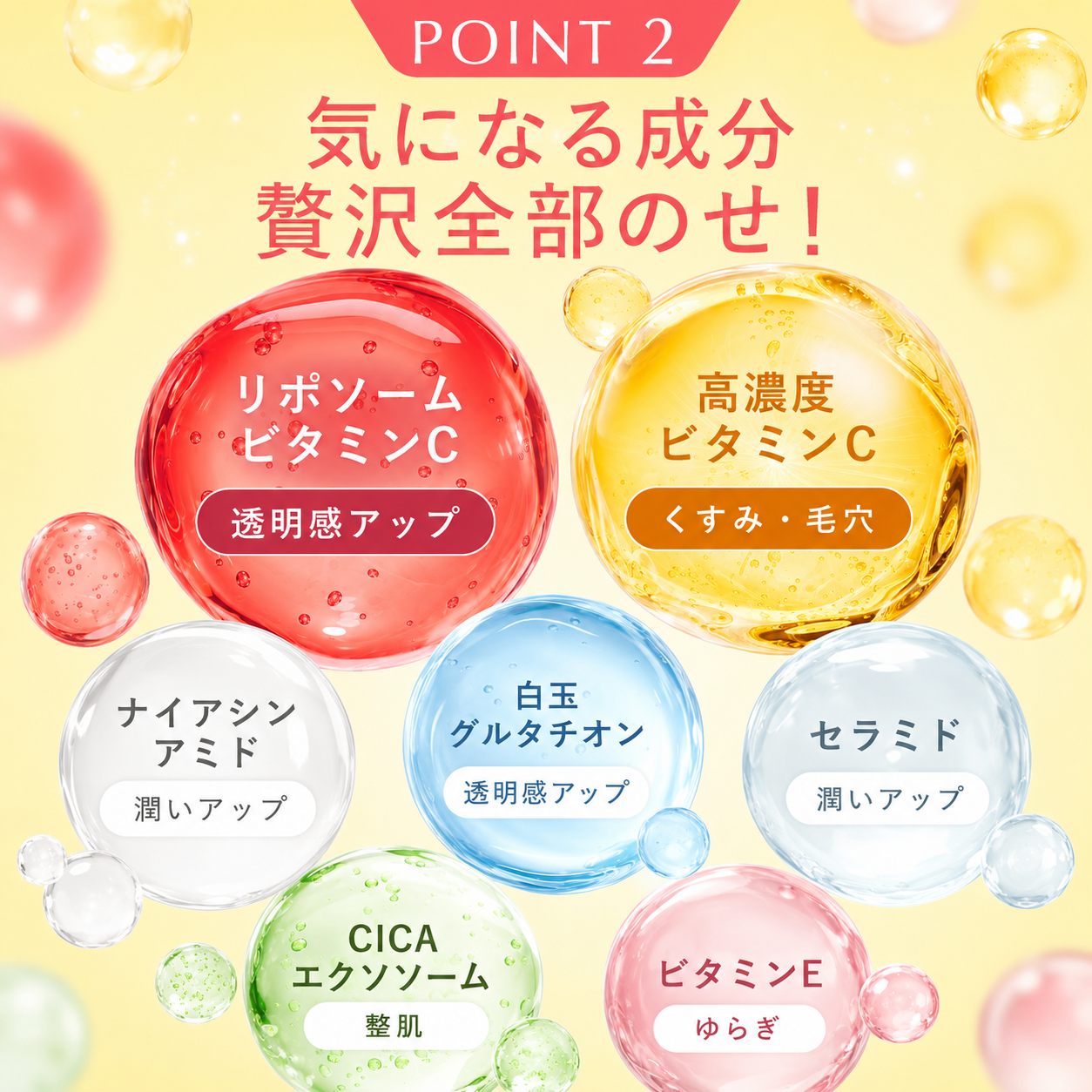 さくらの森 ビタミンC 美容液 グルタチオン美容液 リポソームビタミンC