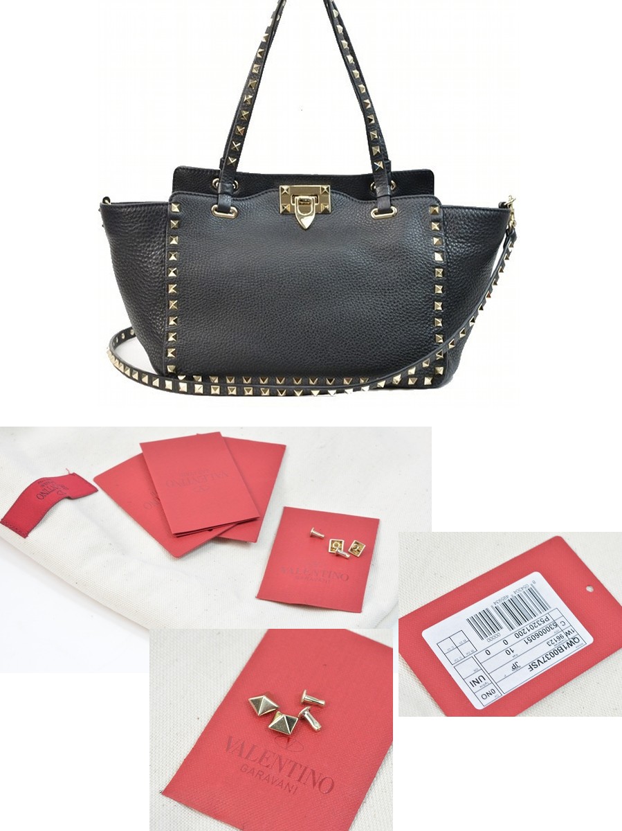 VALENTINO 【美品】ヴァレンティノ ガラヴァーニ ロックスタッズ