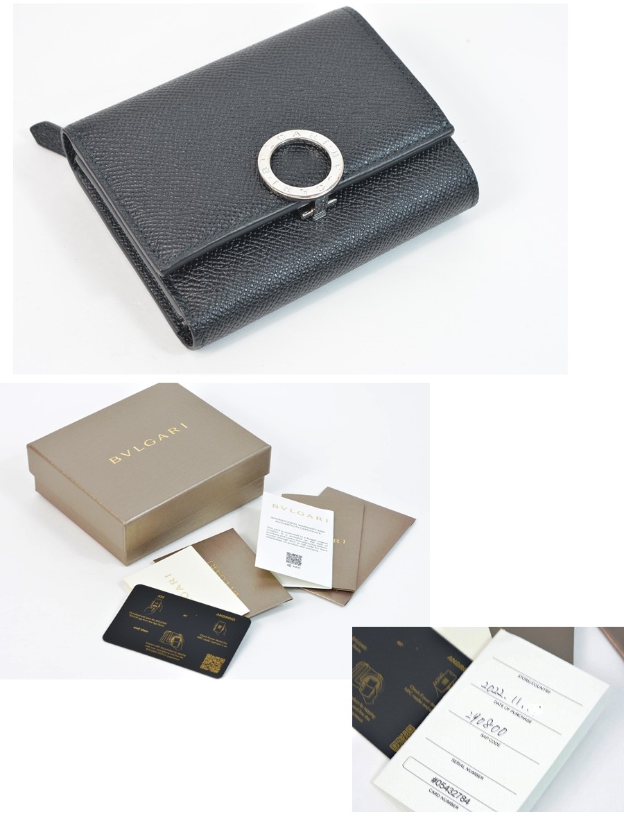 BVLGARI（ブルガリ） 【未使用品】ブルガリ クリップ 三つ折り 財布