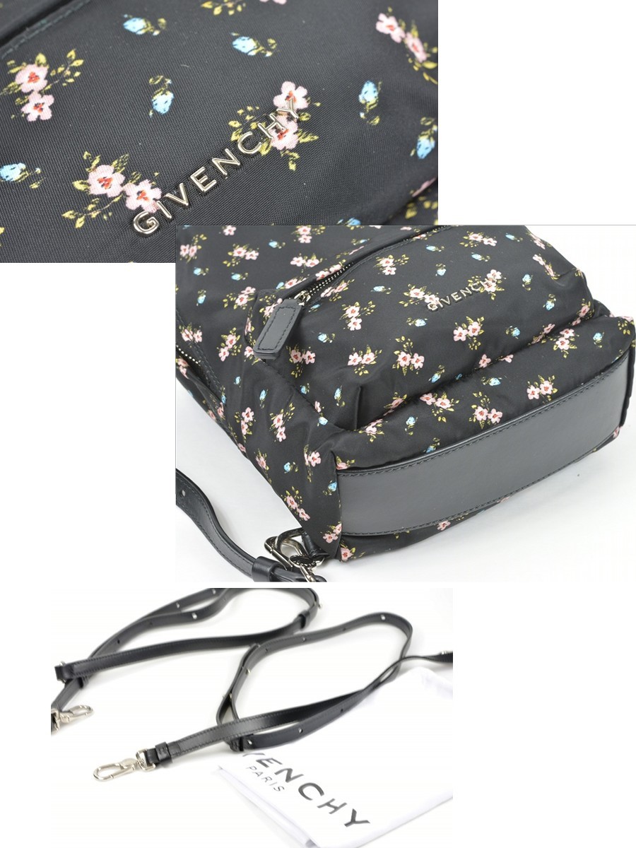 GIVENCHY ジバンシー バッグ リュック バックパック 花柄【美品 
