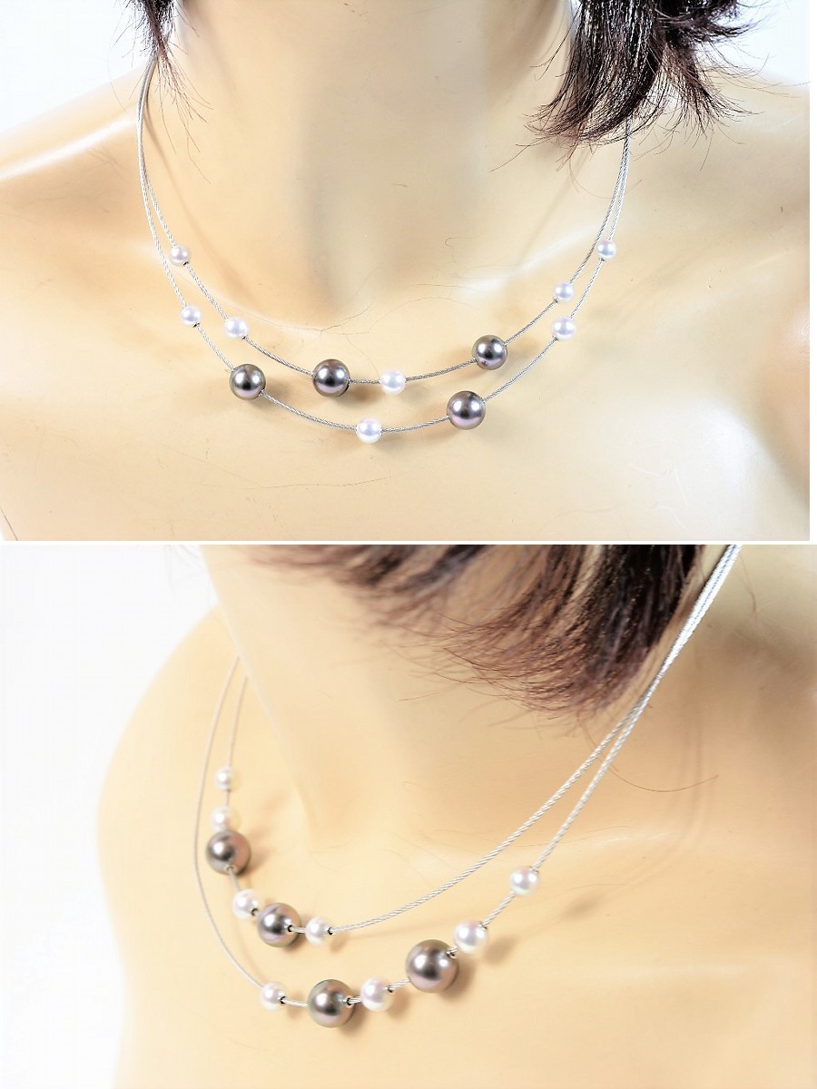 MIKIMOTO（ミキモト） 【美品】ミキモト K18WG パール ネックレス