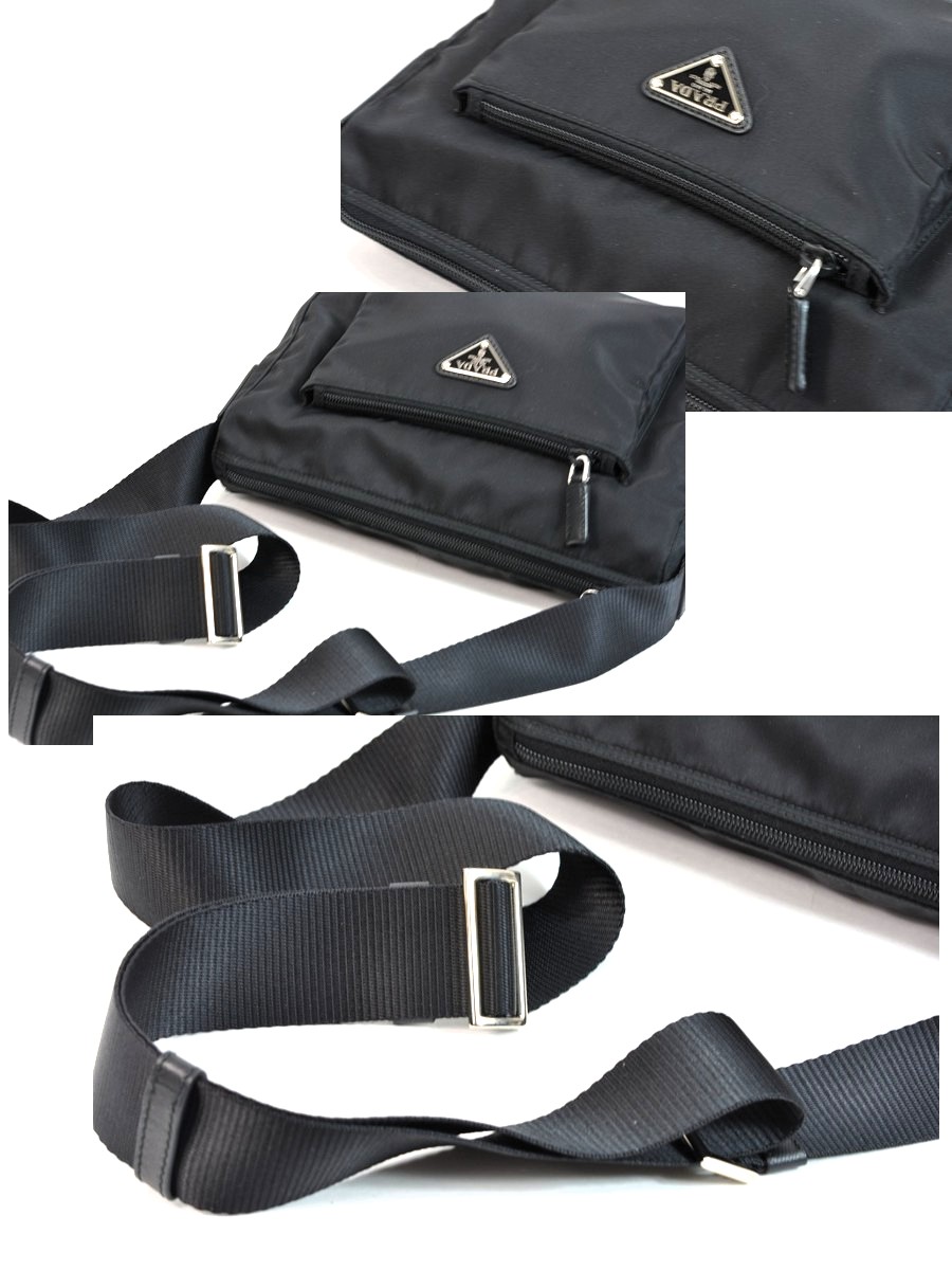 PRADA 【超美品】プラダ ナイロン ショルダーバッグ 斜め掛け PRADA 【超美品】プラダ ナイロン ショルダーバッグ 斜め掛け