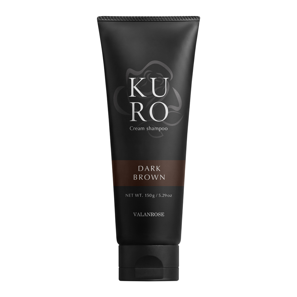 カラーリング・白髪染め VALANROSE KURO cream shampoo VALANROSE（バランローズ） 【新商品】白髪染めシャンプー KURO