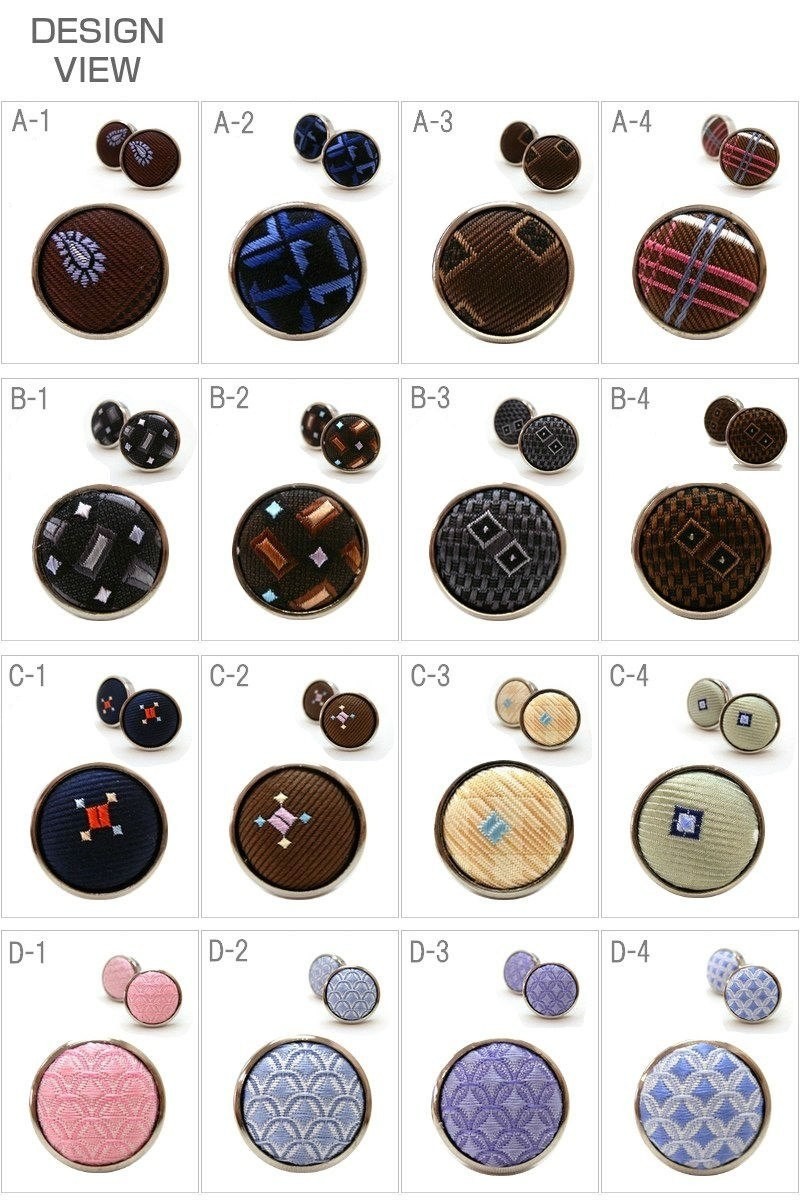 ネクタイと同柄 シンプルカフス