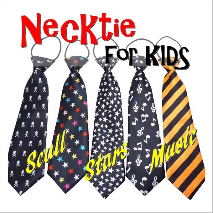 結婚式やパーティーに、色柄豊富子供用ネクタイ