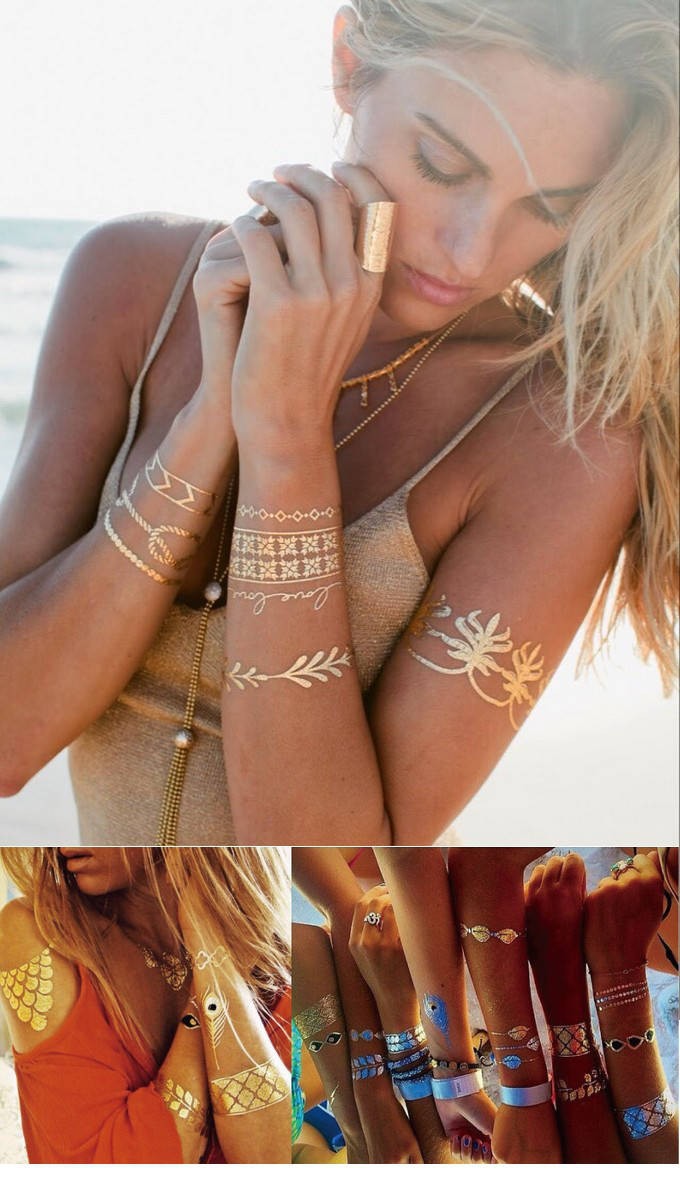 ロンハーマン好きの人にも人気のシャイニングタトゥー