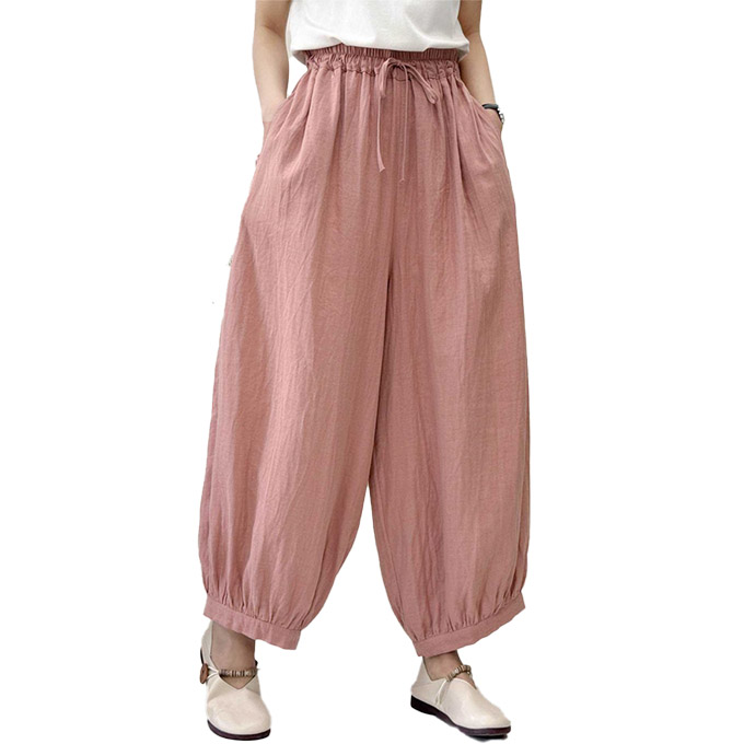 着用1回のみ❣️CELFORD コクーンパンツ（pink） ¥18,700 ツイルサテンワイドパンツ(ロングパンツ)｜PANTS（パンツ