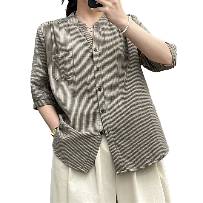 ◎iiyo◎ TODAYFUL ガーゼストライプシャツ Golden BearWガーゼストライプシャツ | ゴールデンベアストア