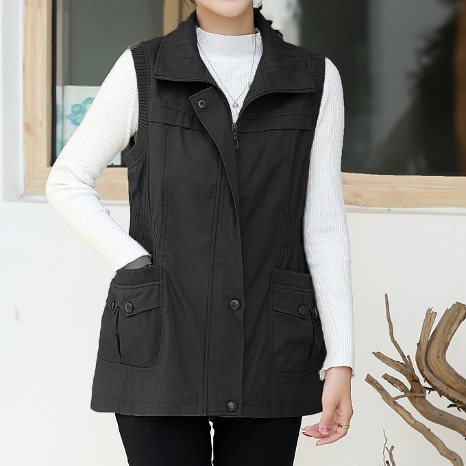 ベスト レディース ジレ ツイル 撥水 防水 大きいサイズ M L XL 2X 3XL