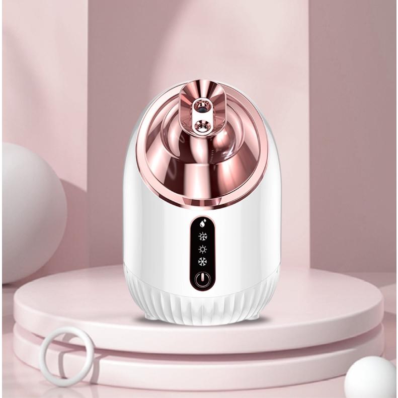美顔器 フェイスケア 毛穴ケア 濃密ナノミスト 温冷 スチーマー 美容 保湿 水道水OK たっぷりタンク 美容家電 ピンク |  | 01