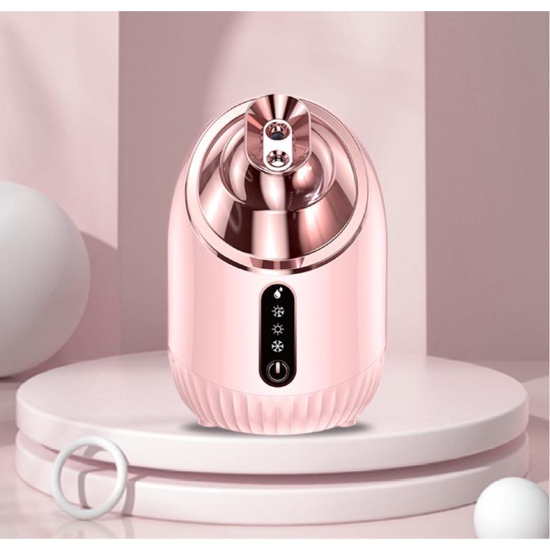 美顔器 フェイスケア 毛穴ケア 濃密ナノミスト 温冷 スチーマー 美容 保湿 水道水OK たっぷりタンク 美容家電 ピンク |  | 02