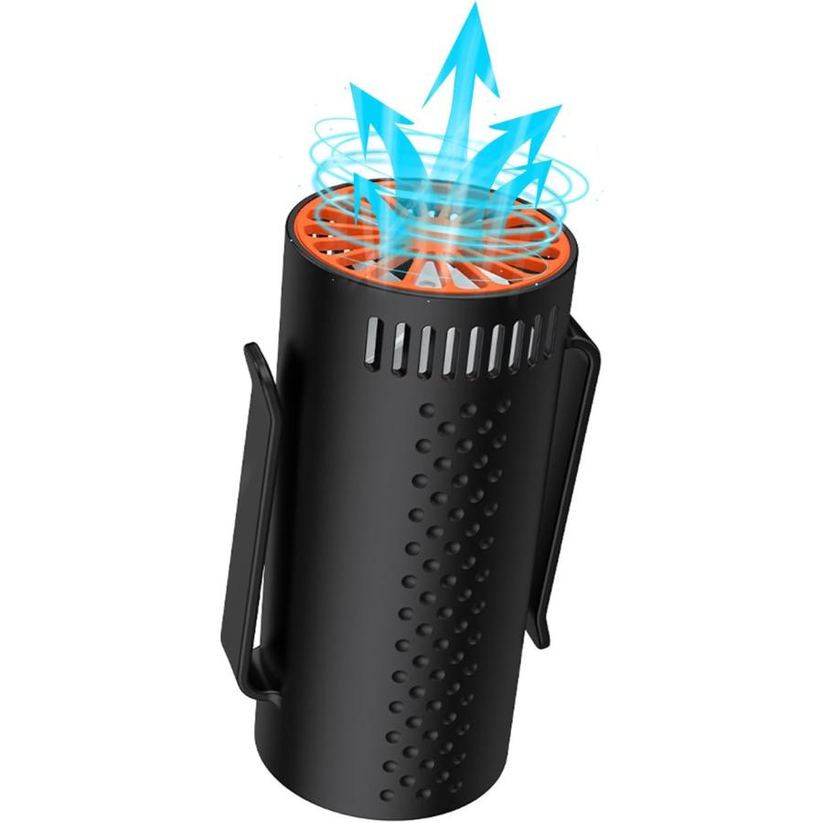 2025 腰掛け扇風機 「わずかこの重さ90g」 2000mAh/2600mAh エアコンファン ベルトファン ジェットファン usb充電式 ミニ扇風機 4段階調節 |  | 01