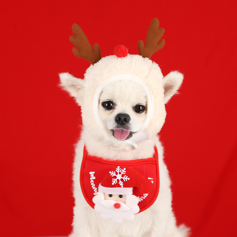 クリスマス ペット服 帽子 ハロウィン 猫犬仮装 よだれかけ ネコウェア コスプレ服 犬猫仮装 面白い 仮装 可愛い Halloween 装飾 いぬ