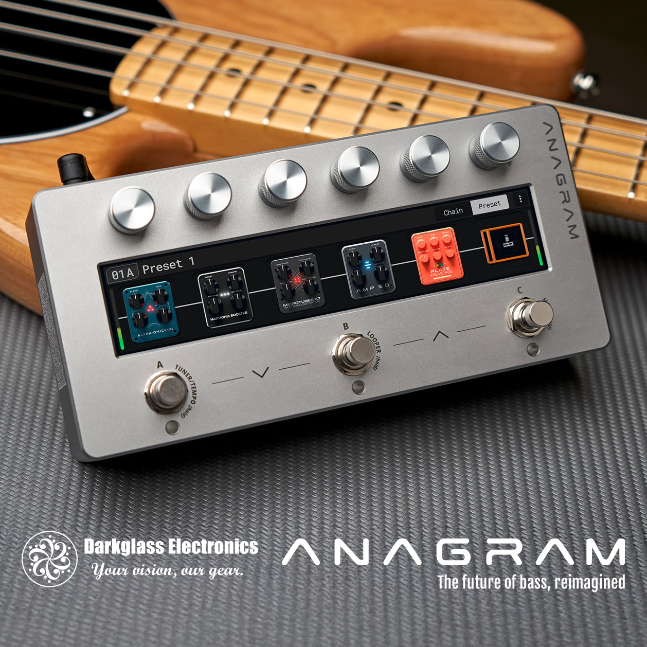 Darkglass Electronics マルチエフェクター Anagram 〔 ベース用