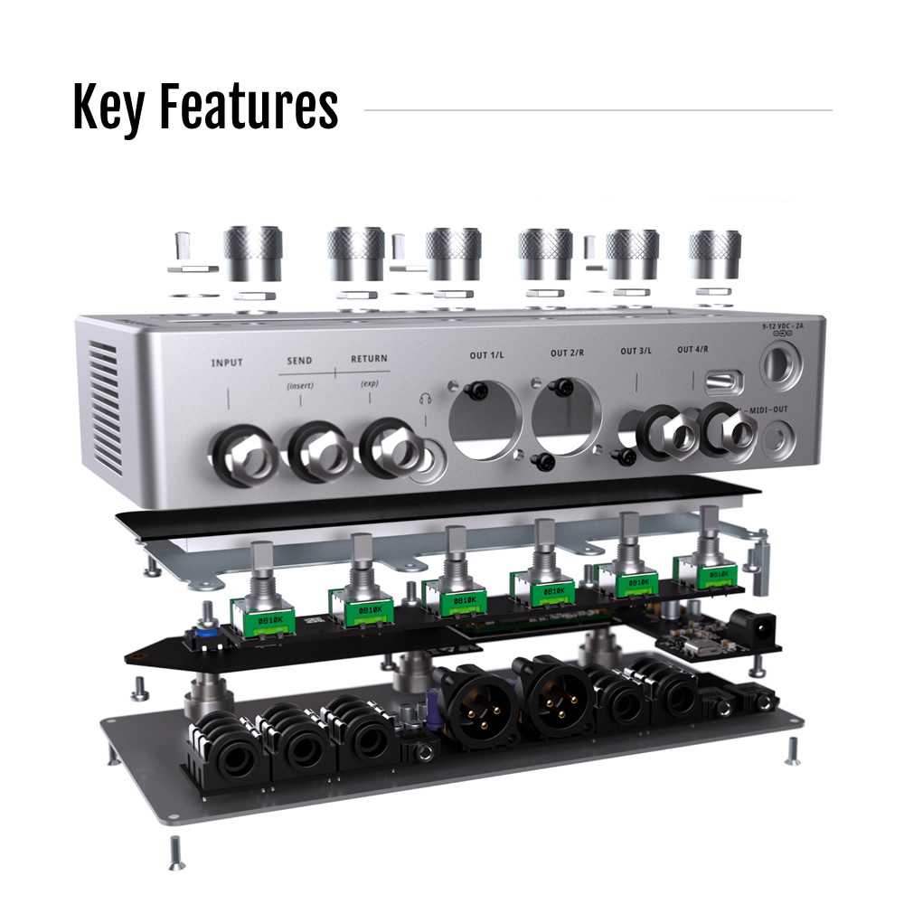 Darkglass Electronics マルチエフェクター Anagram 〔 ベース用