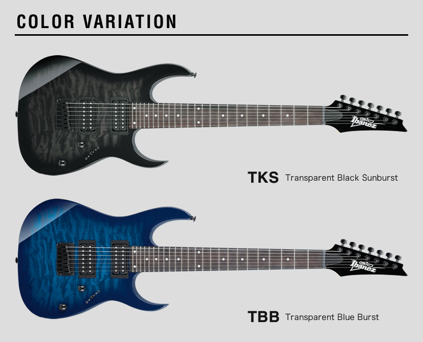 Ibanez GIO ジオアイバニーズ エレキギター 7弦仕様 GRG7221QA