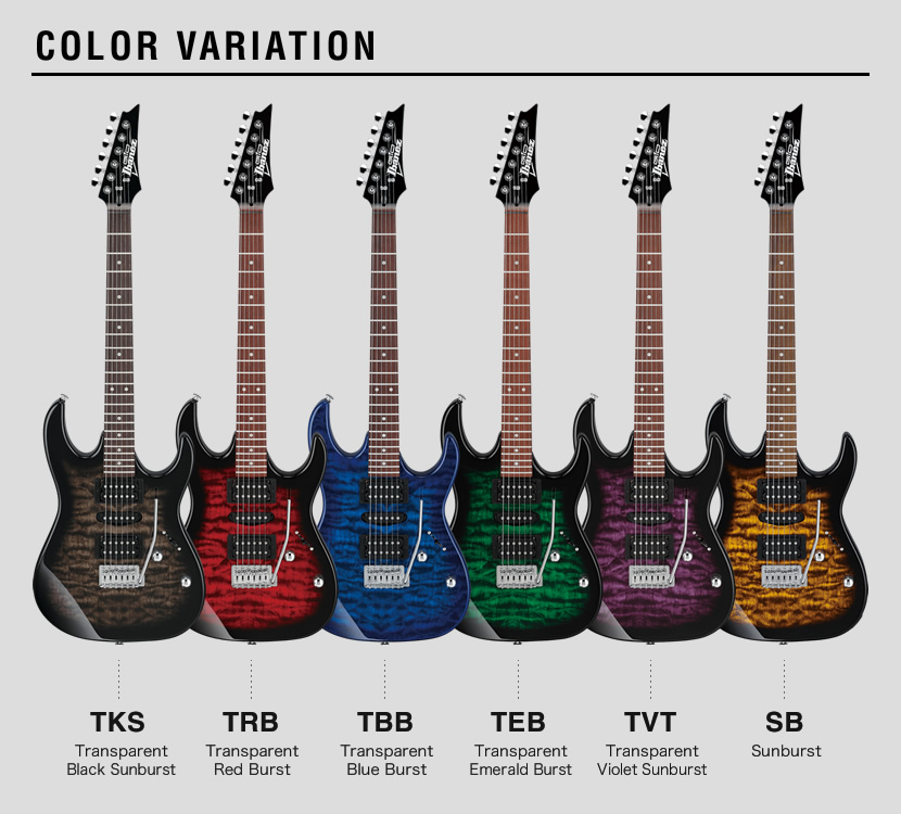 Ibanez GIO ジオアイバニーズ エレキギター GRX70QA ソフト