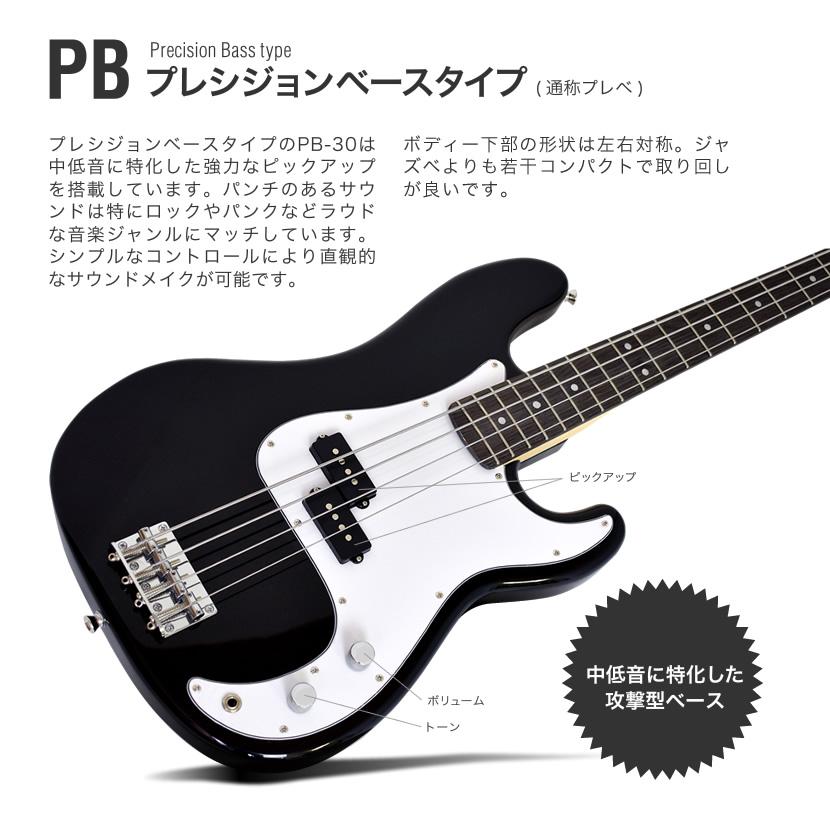 SELDER エレキベース PB-30/JB-30 VOX Pathfinder Bass 10 スーパーリミテッドセット［セルダー 入門セット PB30 JB30］〈大型荷物〉｜sakuragakki｜09