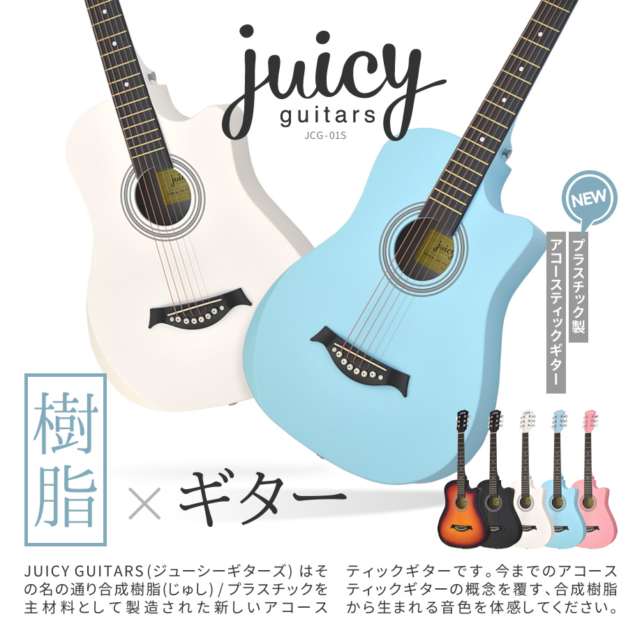 アコースティックギター 入門セット JUICY GUITARS JCG-01S 