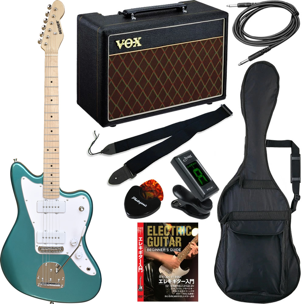 JMタイプ エレキギター SELDER JM-26M VOXアンプ付属 スーパー