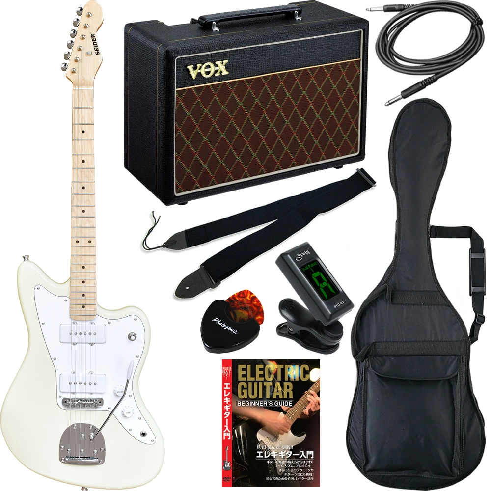 JMタイプ エレキギター SELDER JM-26M VOXアンプ付属 スーパー