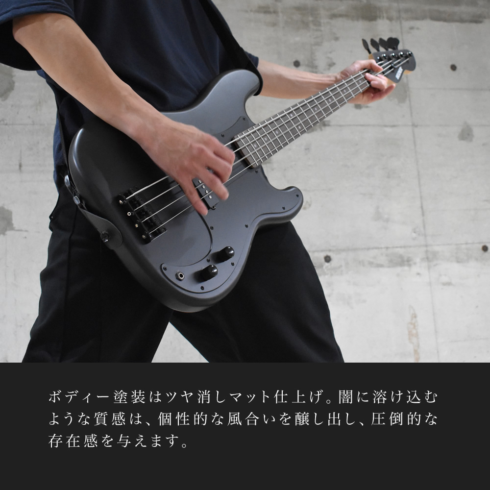 SELDER セルダー ジャズベース エレキベース 4弦 ダークブルー