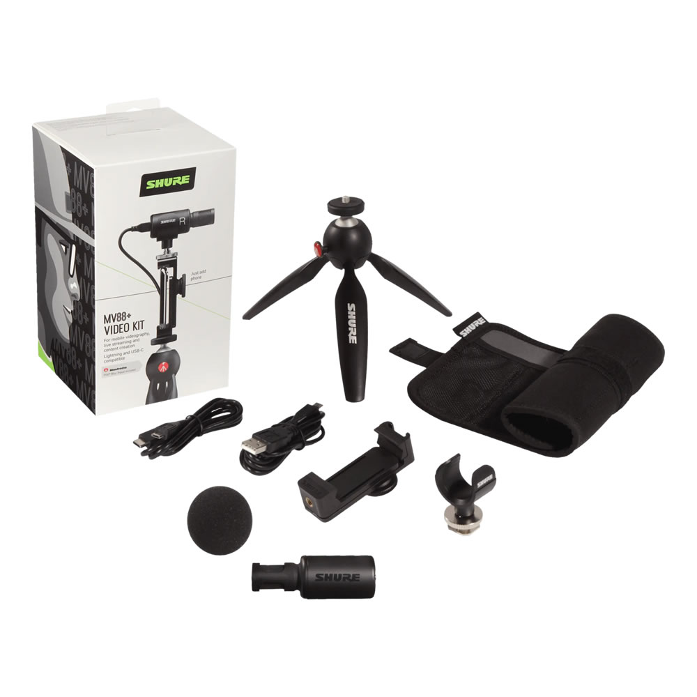 SHURE シュア MV88+ (MV88+DIG-VIDKIT) コンデンサーマイク 〔 Video