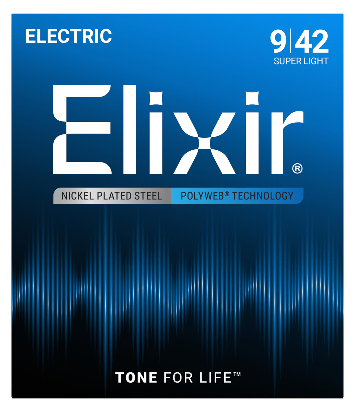 Elixir GNT[ GLM^[ |EFu Super Light #12000k.009-.042lkGL POLYWEBlk䂤pPbgΉl