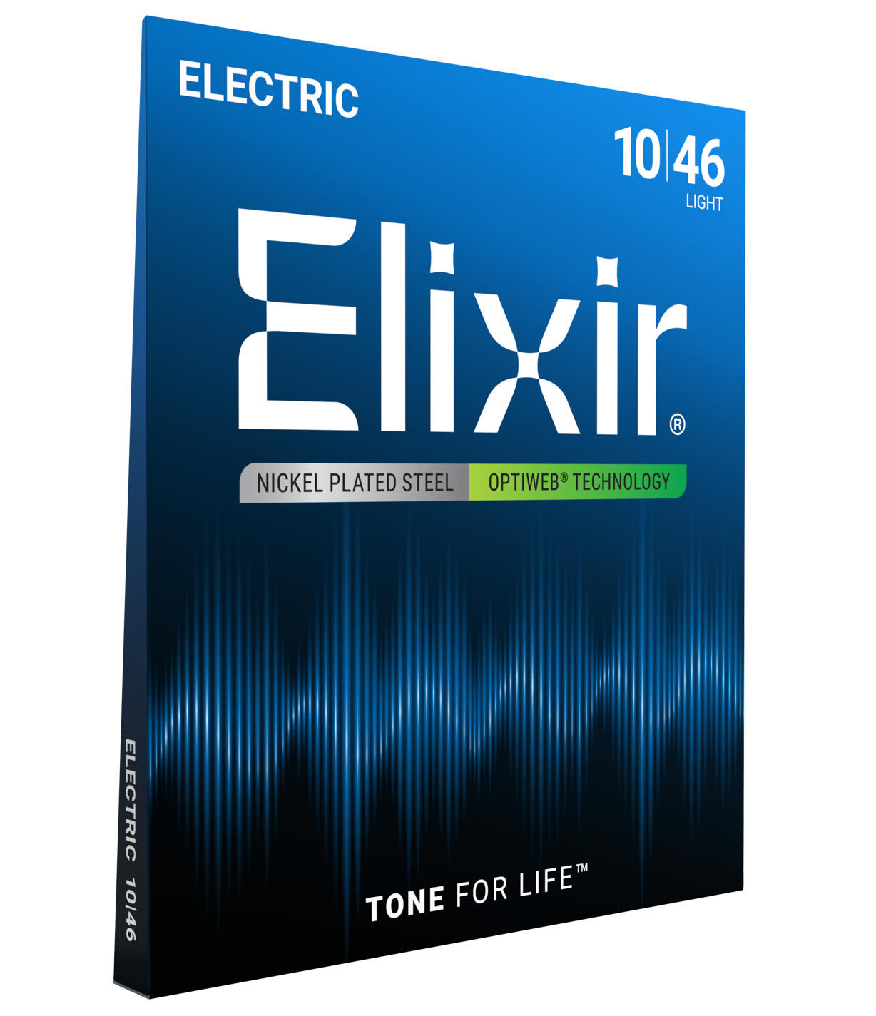 おまとめ5セット〕Elixir #19052 エレキギター弦 OPTIWEB Light