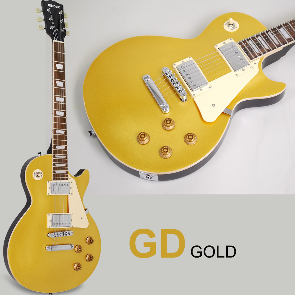 エレキギター SELDER LP-28 7点初心者セット〔ギター セルダー 入門
