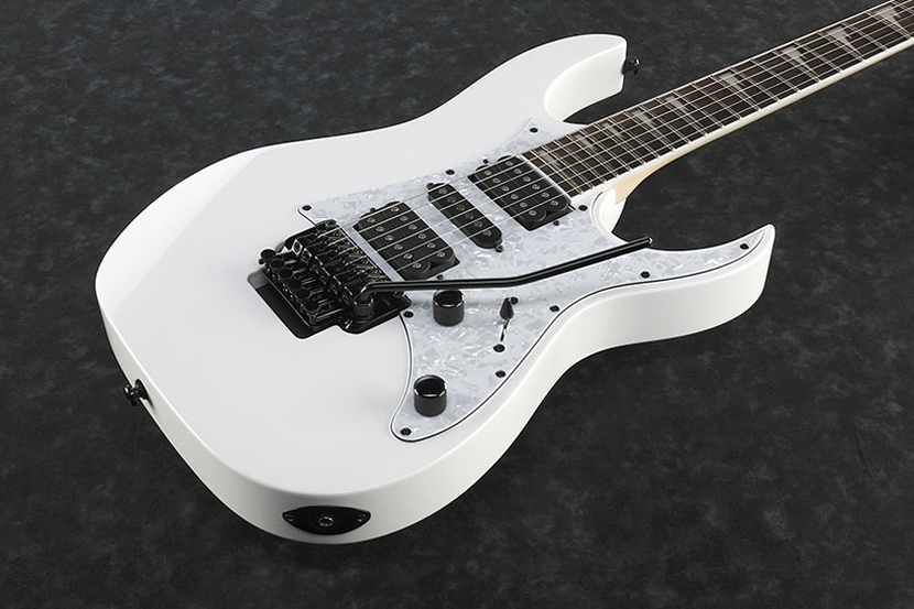 Ibanez アイバニーズ エレキギター RG350DXZ/WH 単品［ソフトケース