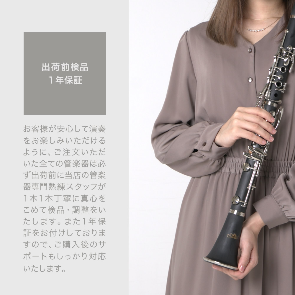 Soleil クラリネット SCL-1〔B♭〕単品〔専用ケース、その他付属品付き