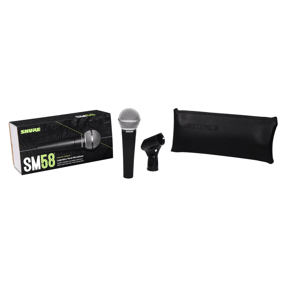 SHURE シュア SM58SE ダイナミックマイク(スイッチ有り