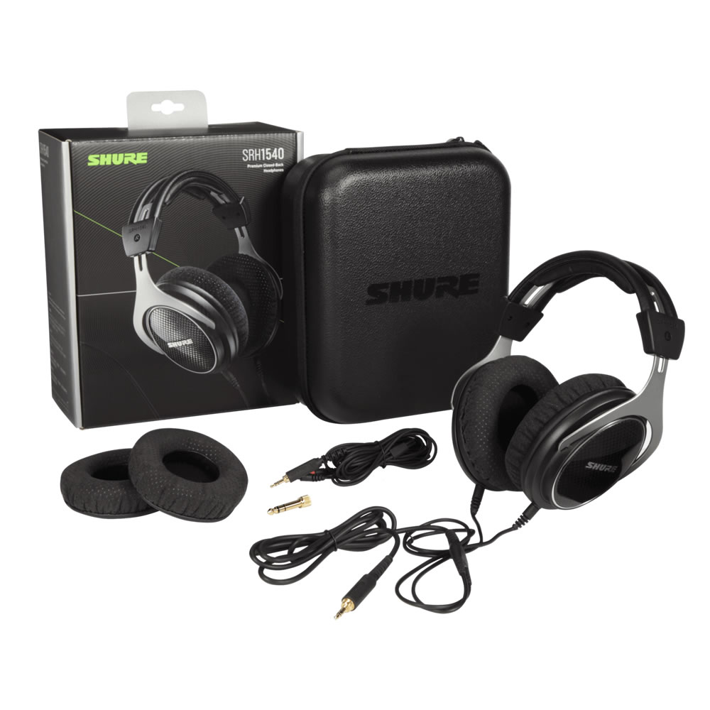 SHURE SRH1540 有線 ヘッドホン 難あり SHURE シュア SRH1540 (SRH1540-BK-A) プレミアム・スタジオ