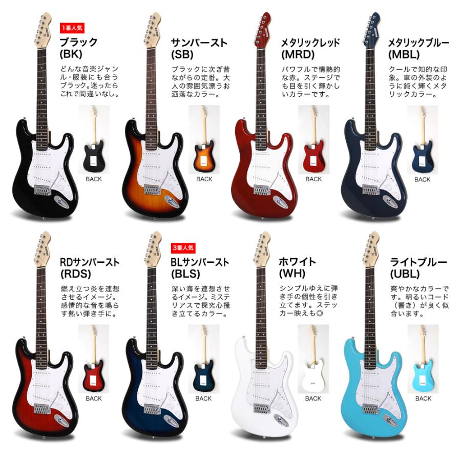エレキギター SELDER ST-16 VOX PATHFINDER10 スーパーリミテッドセット［入門セット ST16］〈大型荷物〉｜sakuragakki｜12