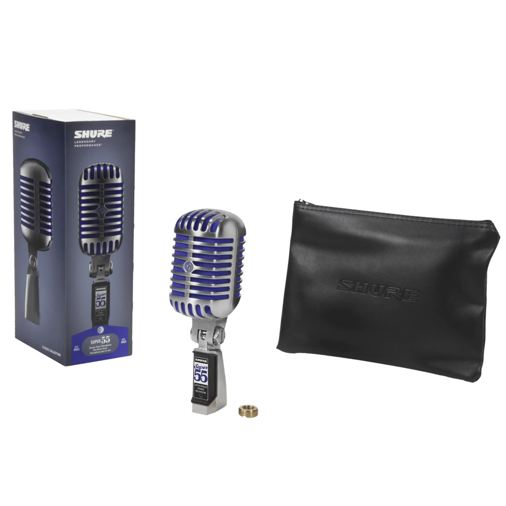 Shure Super 55 ダイナミックマイク Super 55 - Deluxe Vocal Microphone - Shure USA